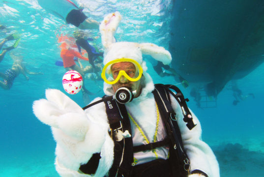 underwater