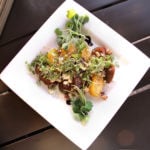 Heirloom tomato salad