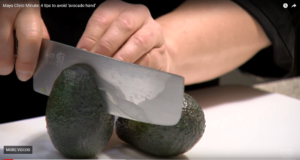 avocado hand