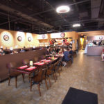 Indoor dining area