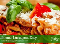 lasagna day
