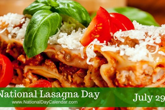 lasagna day