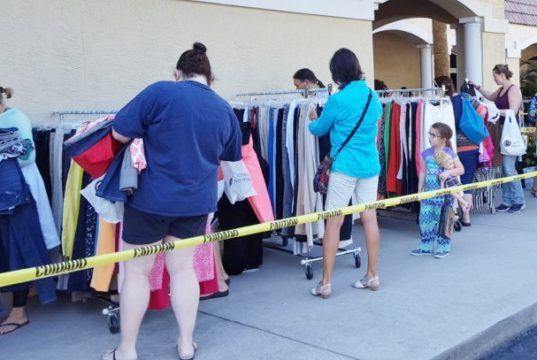 sidewalk sale