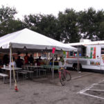 Los Taquitos Mexican food truck-and-tent