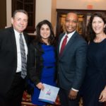 John Benz, Jamie Finizio Bascombe, Broward College President Gregory Adam Haile, Marianne Finizio