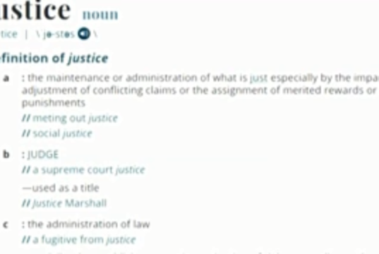 justice