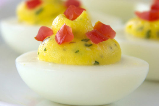 deviled eggs
