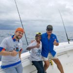 Big Brother David Gillis with a Little Brother Josh and Co-Captain Paul T. Fleming