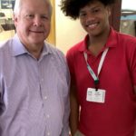JM Family Enterprises Chairman of the Board Colin Brown with Little Brother Elvis