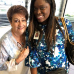 Big Brothers Big Sisters Broward President and CEO Ana Cedeno, JM Associate and Big Brothers Big Sisters Board Member Erika Davis