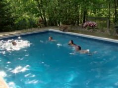swimming
