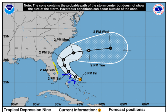 tropical depression