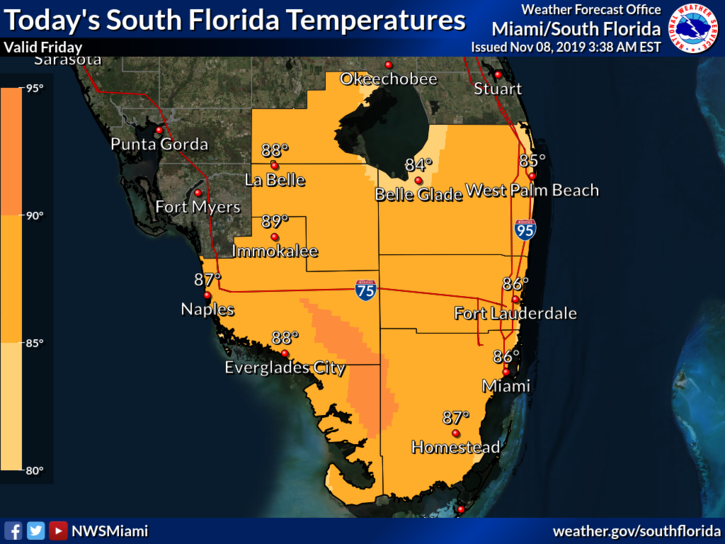 Changes On The Way This Weekend - South Florida Reporter