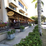 Front patio dining area