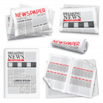 free[ik/newspaper-realistic-set_1284-21768