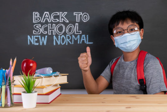 https://www.freepik.com/premium-photo/school-boy-wearing-face-mask-thumbs-up-blackboard-with-text-back-school-new-normal-education_9125493.htm#page=1&query=kid%20school%20face%20masks&position=43