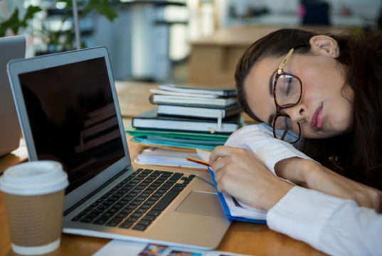 https://www.freepik.com/premium-photo/tired-female-graphic-designer-sleeping-desk_9369016.htm#page=1&query=asleep%20at%20desk&position=3
