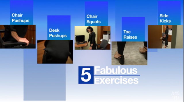 desk exercise