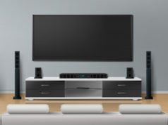 https://www.freepik.com/free-vector/realistic-mockup-living-room-with-big-plasma-tv-flat-gray-wall-black-stand_3264703.htm#page=1&query=home%20theater&position=31