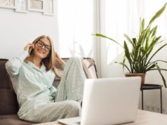 https://www.freepik.com/free-photo/smiley-woman-pajamas-working-from-home_8421561.htm#page=1&query=work%20pajamas&position=11
