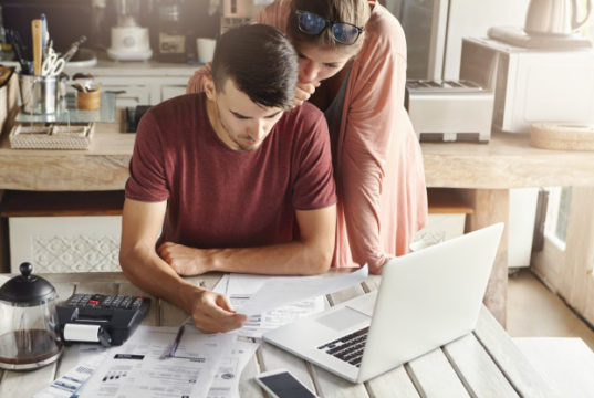 https://www.freepik.com/free-photo/young-family-managing-budget-reviewing-their-bank-accounts-using-generic-laptop-pc-calculator-kitchen-husband-wife-doing-paperwork-together-paying-taxes-online-notebook-computer_9532917.htm#page=3&query=budgeting&position=7