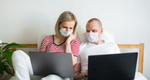 https://www.freepik.com/premium-photo/young-family-works-remotely-from-home-bed-computer-quarantined-couple-coronavirus-medical-masks-stay-home-safe-distance-learning-education-work-order-food-products-online_8145046.htm#page=2&query=covid+couple+computer&position=15