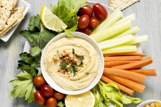 https://www.freepik.com/free-photo/top-view-hummus-with-assortment-vegetables_8481272.htm