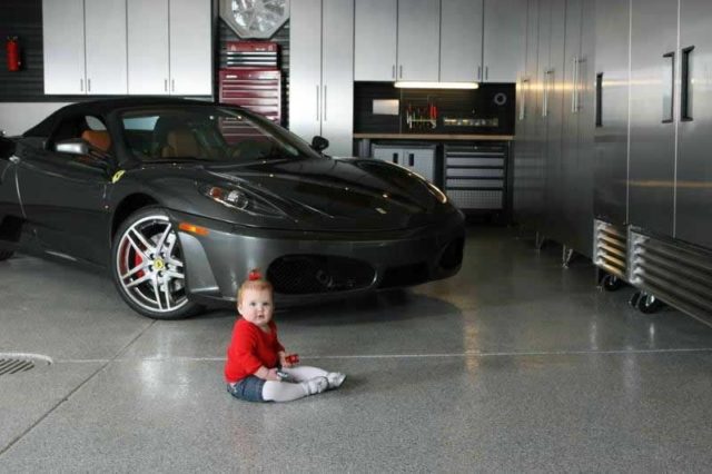 Garage floor