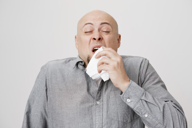 sick-bald-middle-aged-guy-sneezing-napkin_176420-18481 https://www.freepik.com/free-photo/sick-bald-middle-aged-guy-sneezing-napkin_9583598.htm#page=1&query=sneeze&position=14