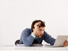 https://www.freepik.com/free-photo/man-working-office-take-off-glasses-staring-confused-with-disbelief-laptop-screen-reading-shocking-news-receive-curious-report_9226764.htm#page=1&query=staring%20screens&position=11