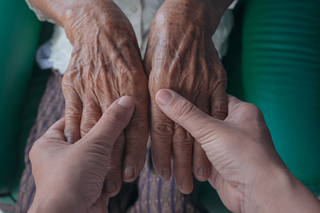 young-woman-holding-elderly-woman-s-hand_1150-12496 https://www.freepik.com/free-photo/young-woman-holding-elderly-woman-s-hand_4835332.htm#page=1&query=arthritis&position=6