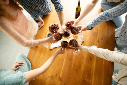 https://www.freepik.com/free-photo/happiness-people-clinking-glasses-with-wine-champagne_10190840.htm