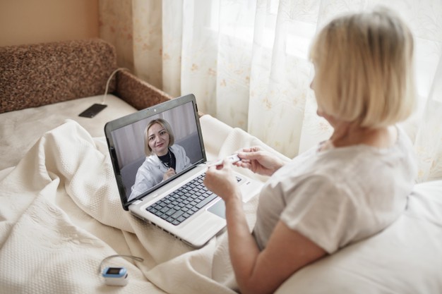 https://www.freepik.com/premium-photo/old-woman-bed-looking-screen-laptop-consulting-with-doctor-online-home-telehealth-services-during-lockdown-distant-video-call-modern-tech-healthcare-application_12475452.htm?query=telemedicine