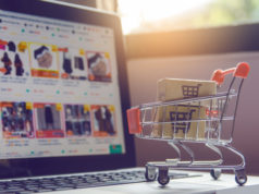 https://www.freepik.com/premium-photo/parcel-paper-cartons-with-shopping-cart-logo-trolley-laptop-keyboard_5734664.htm#page=3&query=online%20shopping&position=8