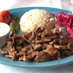 Lamb and beef doner kebab