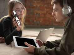https://www.freepik.com/premium-photo/attractive-young-couple-using-devices-together-tablet-laptop-smartphone-headphones-wireless-communication-gadgets-concept-technologies-connecting-people-self-insulation-lifestyle-home_15697389.htm?query=family%20devices