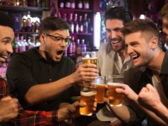 https://www.freepik.com/free-photo/happy-male-friends-clinking-with-beer-mugs-pub_7785371.htm#page=1&query=bachelor%20party&position=2