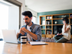 https://www.freepik.com/free-photo/portrait-young-man-working-with-laptop-from-home-while-woman-talking-phone_13907446.htm#page=2&query=work%20from%20home&position=43