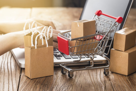 https://www.freepik.com/premium-photo/shopping-online-home-concept-cartons-shopping-cart-laptop-keyboard_5836287.htm