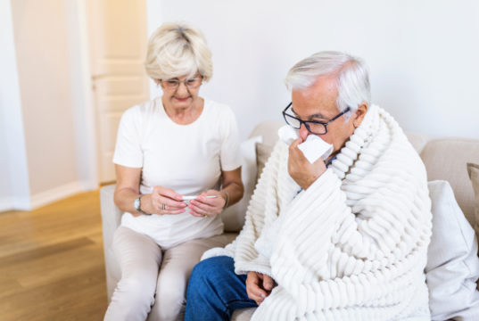 https://www.freepik.com/premium-photo/woman-checking-fever-temperature-senior-man-sitting-bed_11151767.htm?query=flu