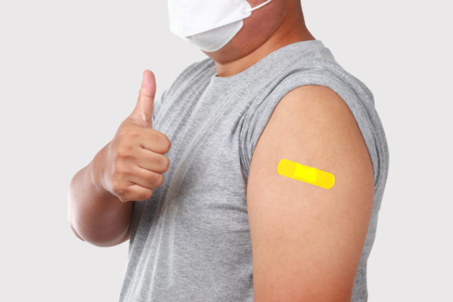https://www.freepik.com/premium-photo/asian-fat-man-wearing-white-mask-wearing-gray-shirt-showing-left-arm-with-yellow-plaster-vaccinated-against-covid-19-coronavirus-standing-gray-background-isolated-clipping-path_16887600.htm?query=covid%20vaccination