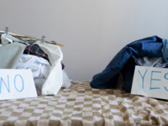 https://www.freepik.com/premium-photo/cleaning-sorting-clothes-two-heap-textile-choose-yes-no_15324174.htm#page=1&query=purging%20closet&position=4