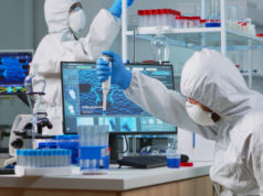 https://www.freepik.com/free-photo/research-scientist-protection-suit-using-micropipette-filling-test-tubes-lab-team-microbiologists-examining-virus-evolution-using-high-tech-analysing-treatment-development-against-covid19_17876891.htm#page=1&query=covid%20lab&position=7