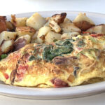 Run it through the garden omelet