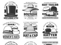 https://www.freepik.com/premium-vector/hatter-hat-tailor-cowboy-hat-icons-headwear_18236910.htm#page=1&query=millinery&position=0&from_view=search