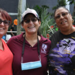 Laysa Silberman, Lighthouse President & CEO Ellyn Drotzer and Carmen Miller