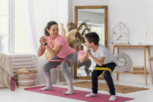 https://www.freepik.com/free-photo/full-shot-woman-kid-training-with-resistance-band_12781441.htm?query=home%20workout