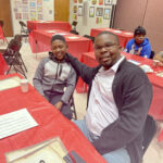 Little Brother Demetrius with his Big Brother Antoine Dumas