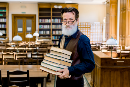 https://www.freepik.com/premium-photo/confident-elegant-librarian-university-professor-teacher-man-wearing-stylish-clothes-happy-share-knowledge-holding-stack-different-books-standing-vintage-library-indoors_9140703.htm#query=elderly%20librarian&position=20&from_view=search