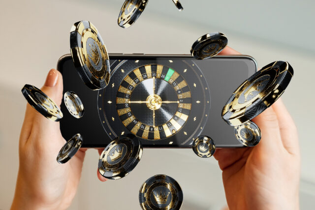 American roulette wheel on smartphone screen, online casino. The concept of gaming applications, internet games, online entertainment. 3D illustration, 3D render. Copy space. https://www.freepik.com/premium-photo/american-roulette-wheel-smartphone-screen-online-casino-concept-gaming-applications-internet-games-online-entertainment-3d-illustration-3d-render-copy-space_22536650.htm#query=online%20gambling&position=45&from_view=search
